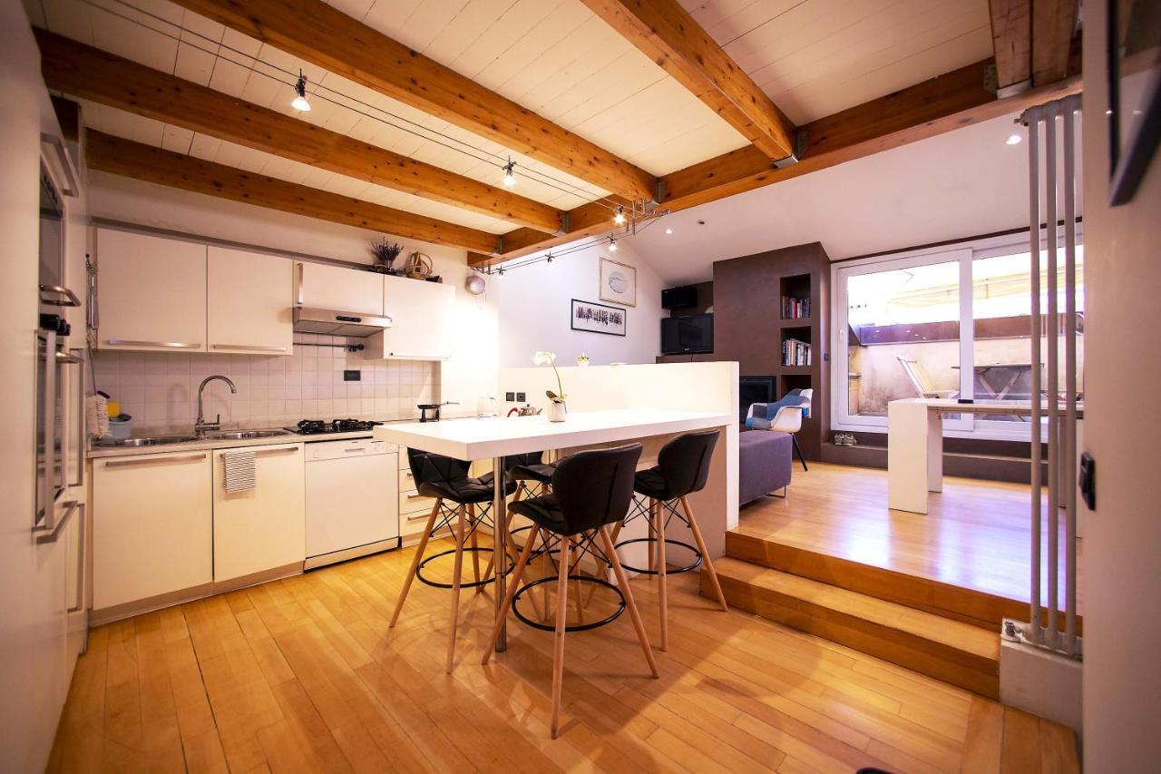 Gethekey Borgo Terrace Apartment Bolonia Exterior foto
